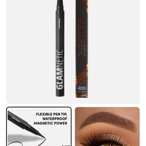GLAMNETIC magnetic felt tip Eyeliner: cocoa dreams